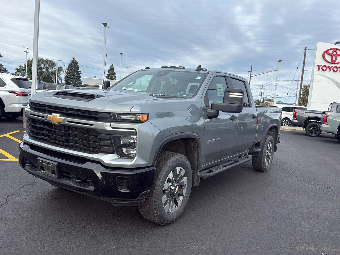 Used 2024 Sterling Gray Metallic Chevrolet Custom image 7
