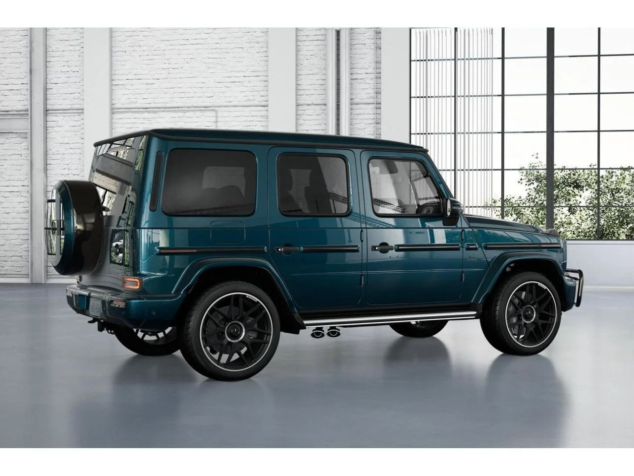 New 2027 MANUFAKTUR Sea Blue metallic Mercedes-Benz AMG® G 63 SUV image 19
