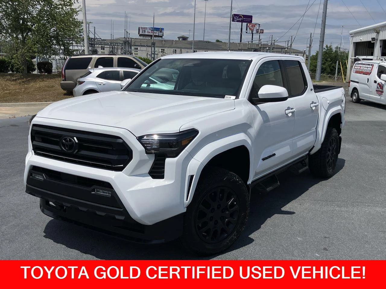 Certified Used 2026 White (Ice Cap) Toyota SR5 Double Cab image 1