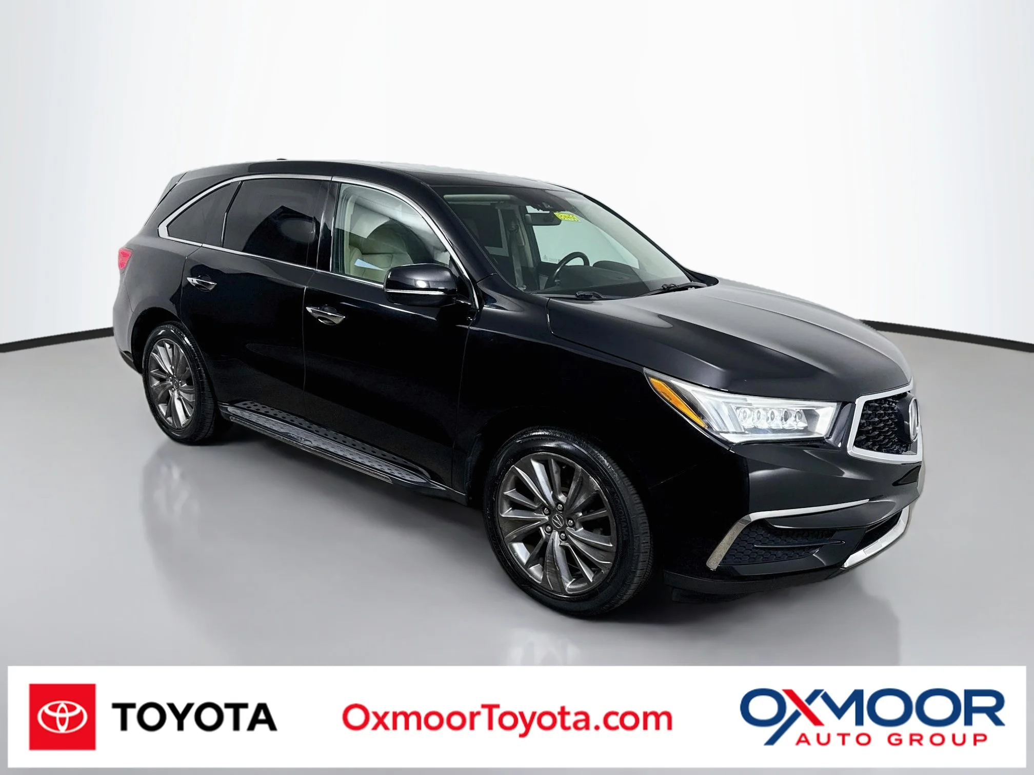 Used 2017 Crystal Black Pearl Acura w/Technology Pkg image 1