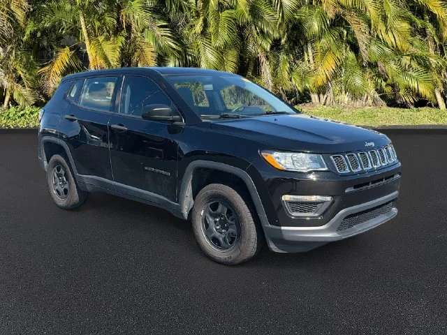 Used 2021 Black Jeep Sport image 2