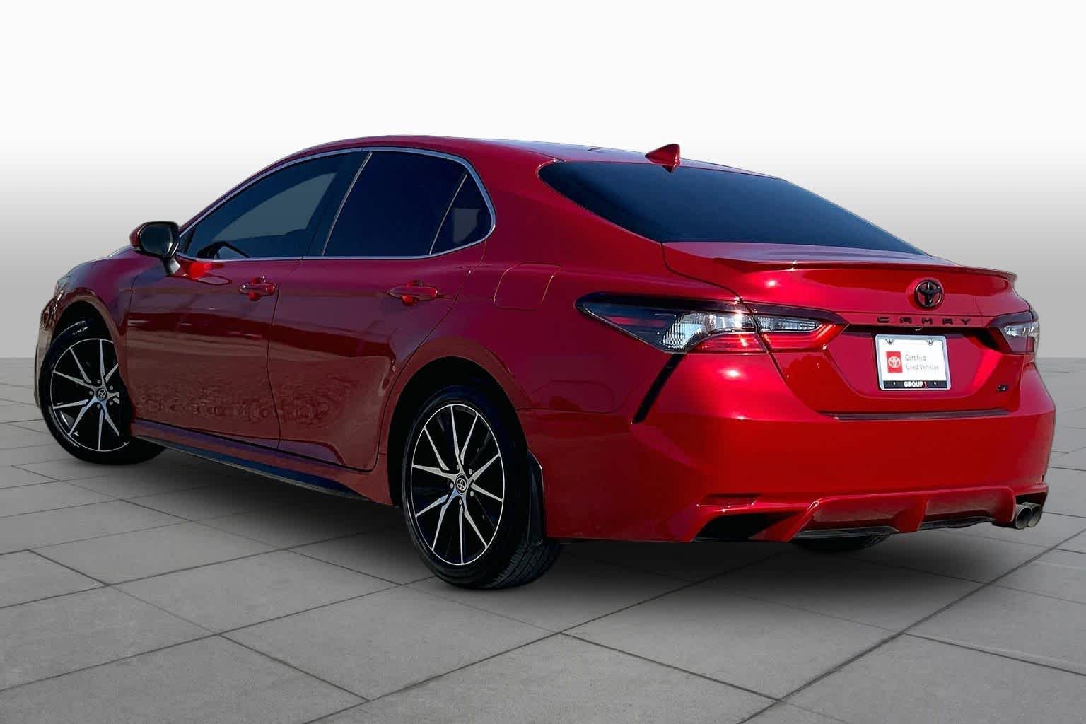 Used 2024 Supersonic Red Toyota SE image 12