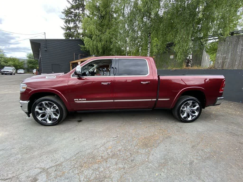 Used 2022 Delmonico Red Pearlcoat Ram Limited image 3