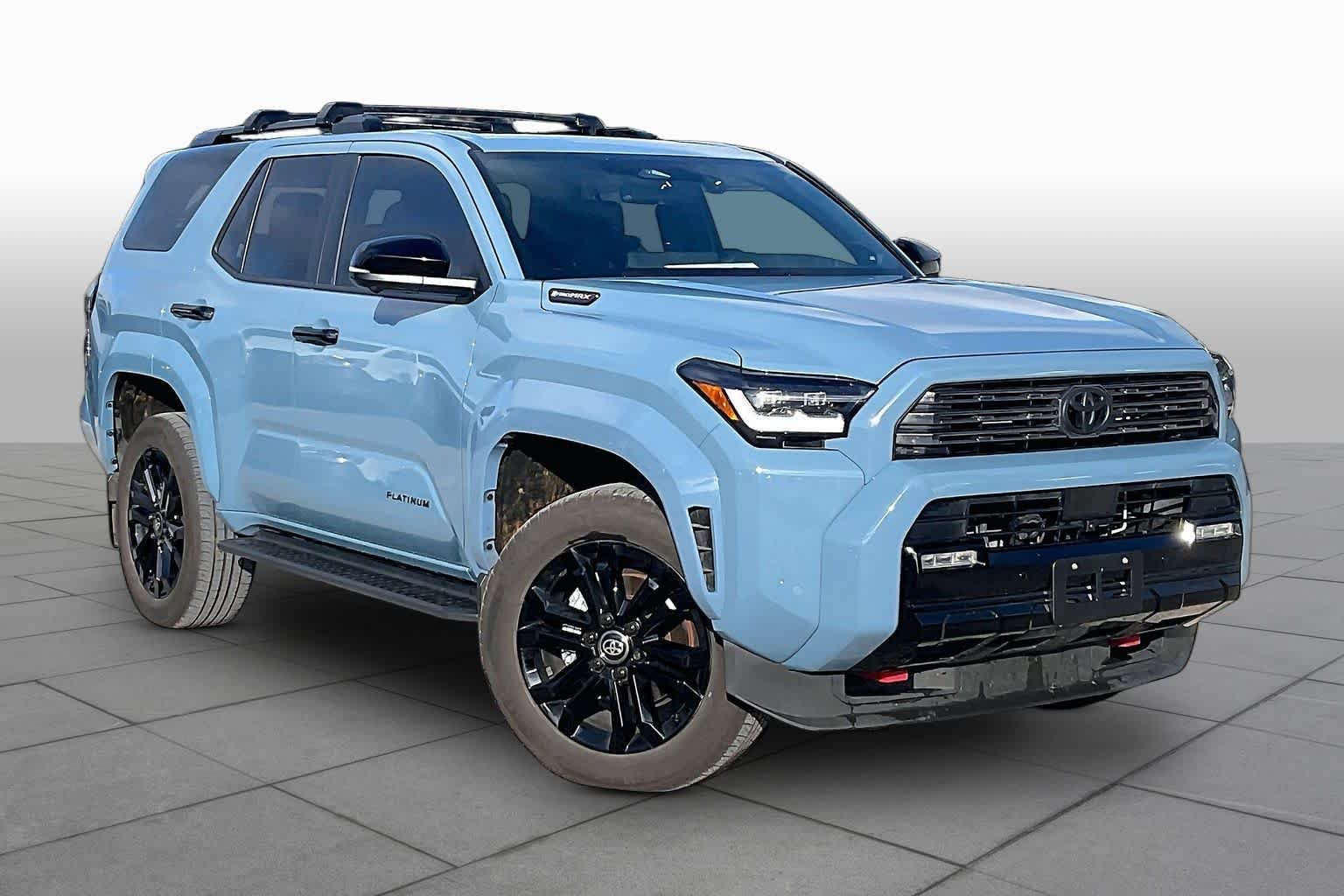 Used 2026 Heritage Blue Toyota Hybrid Platinum image 3