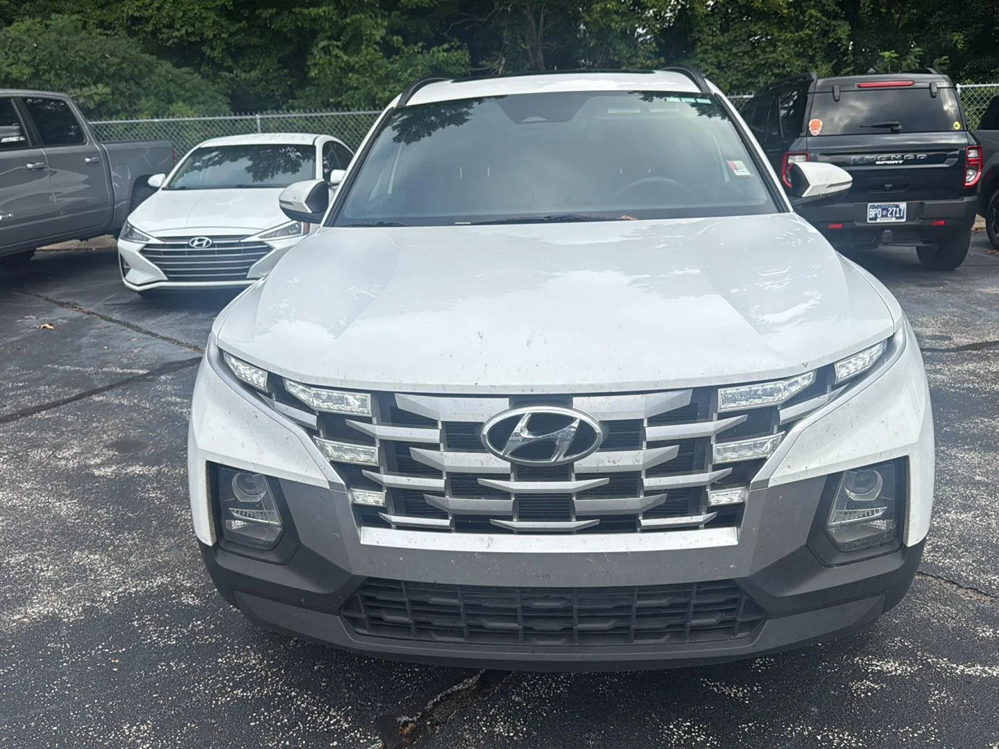 Used 2023 Atlas White Hyundai SEL image 8