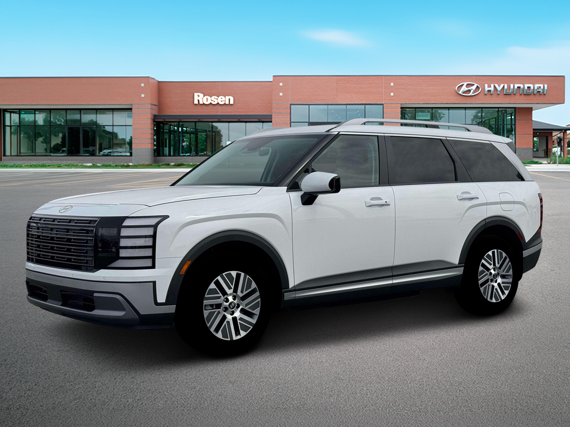 New 2026 White Hyundai SEL 7P image 2