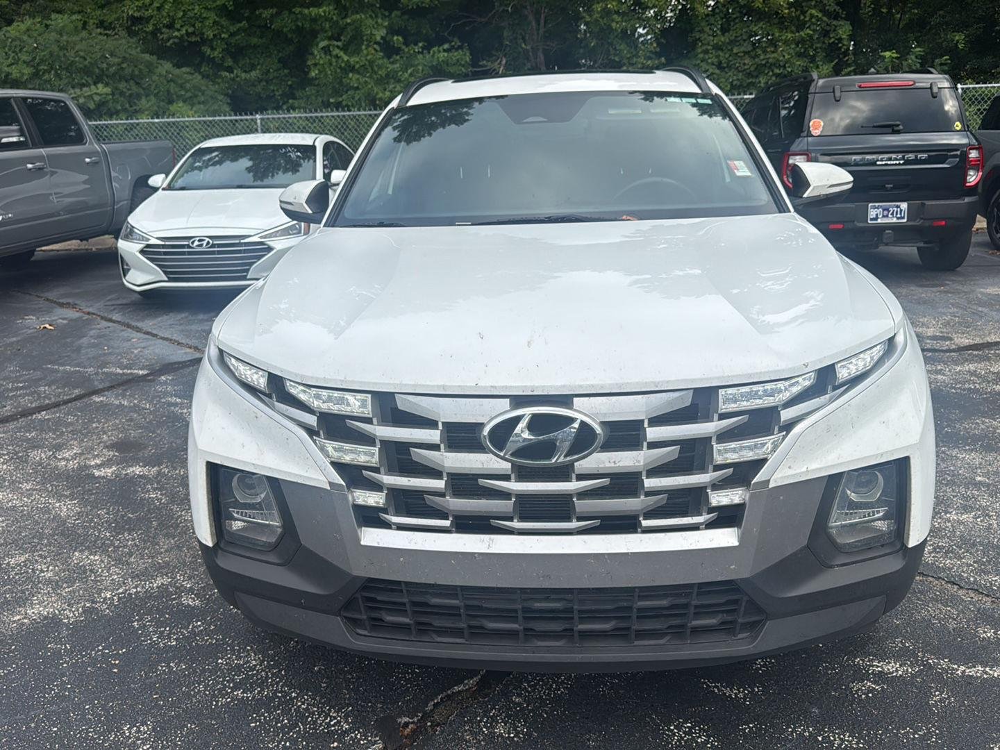 Used 2023 Atlas White Hyundai SEL image 8