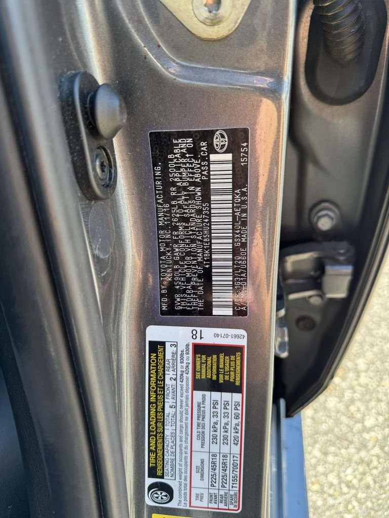 Used 2017 Gray Toyota Touring image 21