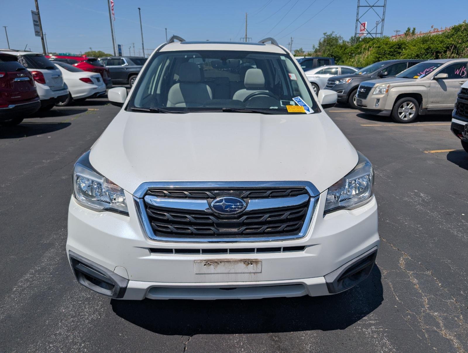 Used 2017 Crystal White Pearl Subaru Premium image 2