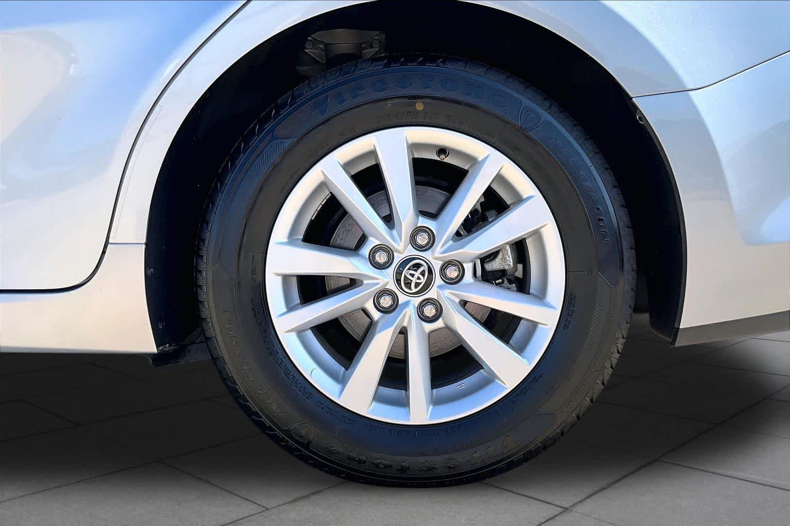 Used 2025 Celestial Silver Metallic Toyota LE image 11