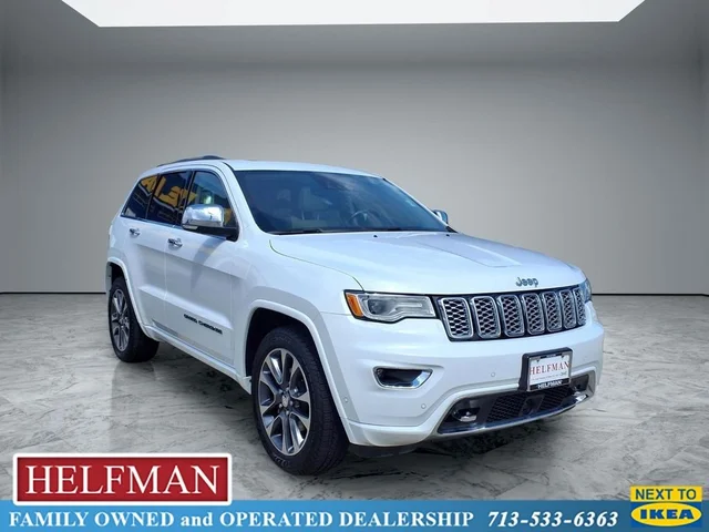 Pre-Owned 2017 Jeep Grand Cherokee Overland