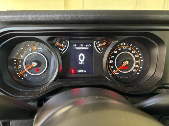 Used 2024 Bright White Clearcoat Jeep Sport image 8