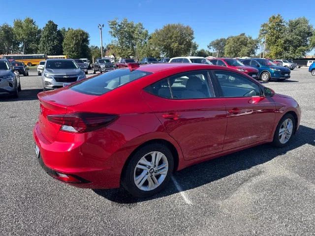 Used 2020 Calypso Red Hyundai SEL image 7