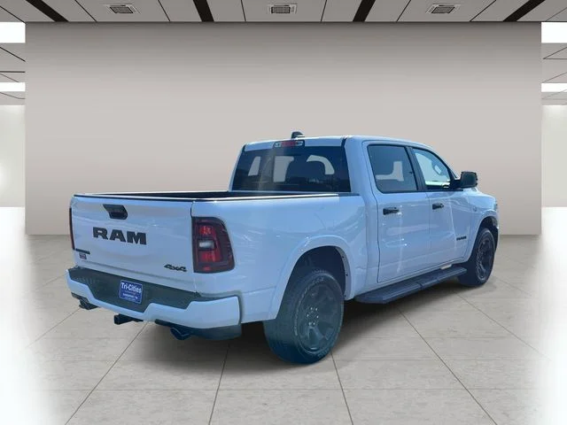 New 2026 Bright White Clear-Coat Exterior Paint RAM Big Horn/Lone Star image 3