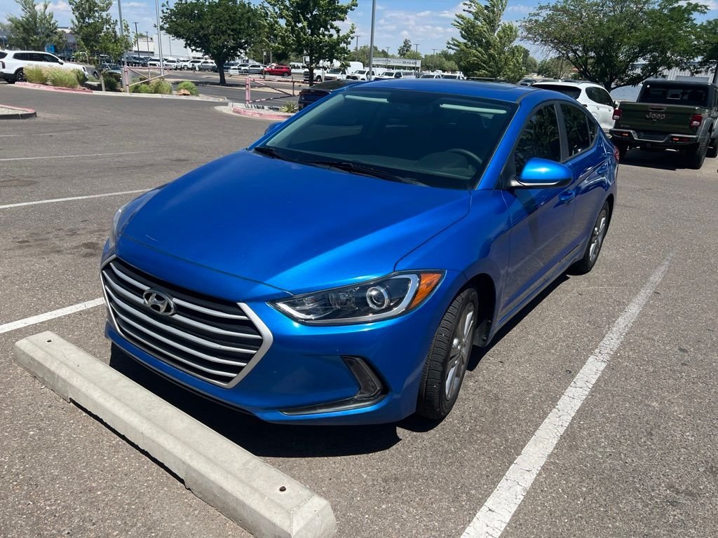 Used 2018 Blue Hyundai Value Edition image 2