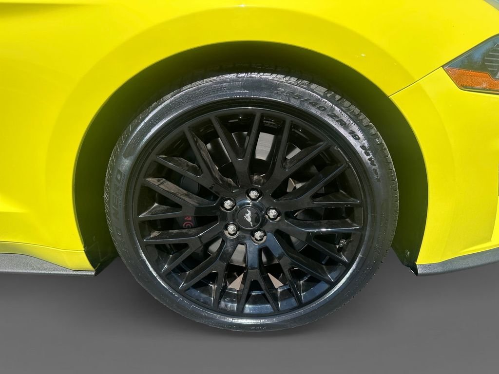 Used 2021 Yellow Ford GT Premium image 16