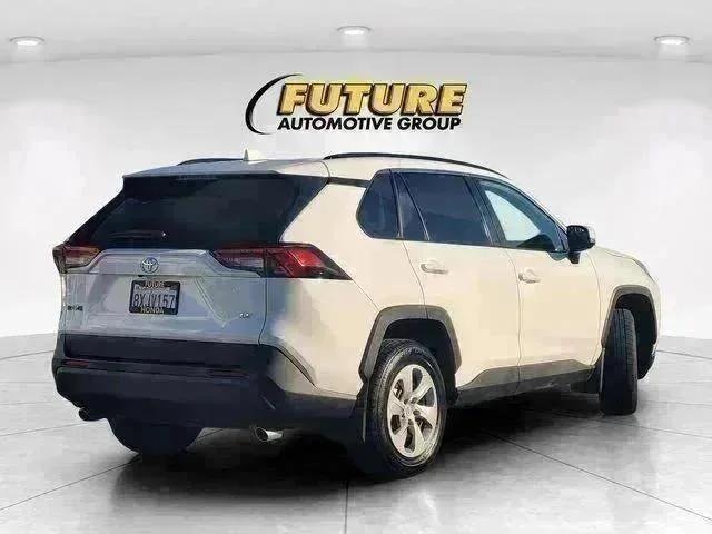 Used 2021 White Toyota LE image 4
