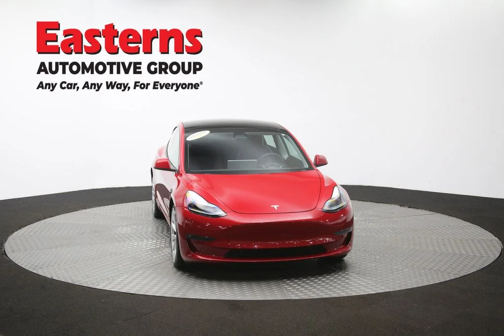 Used 2021 Red Tesla Long Range image 45