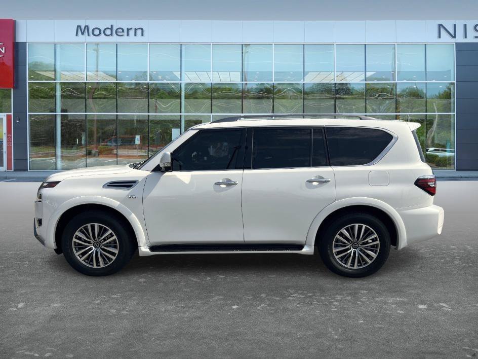 Used 2022 Aspen White TriCoat Pearl Nissan SL image 8