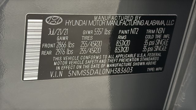 Used 2022 Hampton Gray Hyundai Calligraphy image 28
