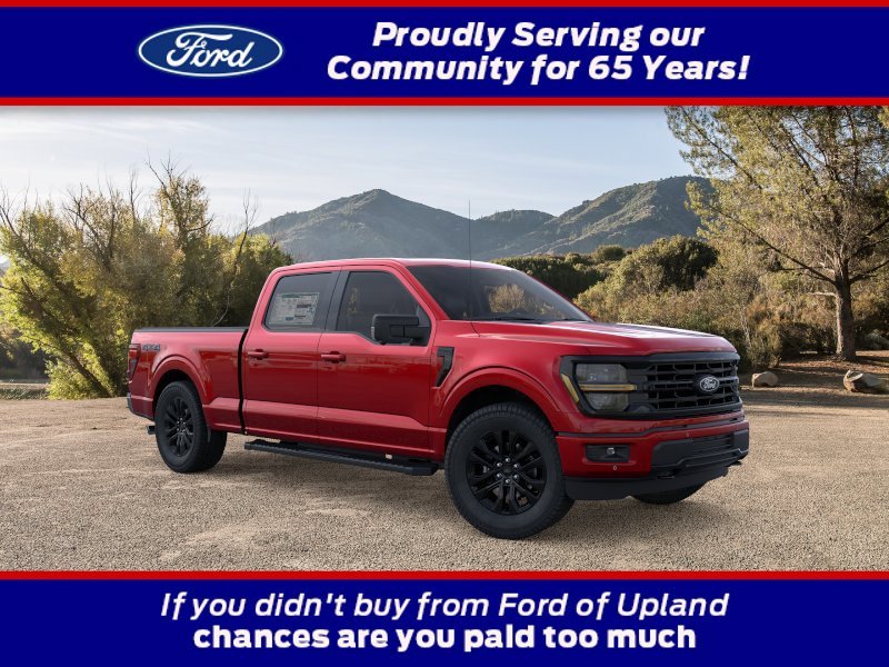 New 2026 Ruby Red Metallic Tinted Clearcoat Ford XLT image 1