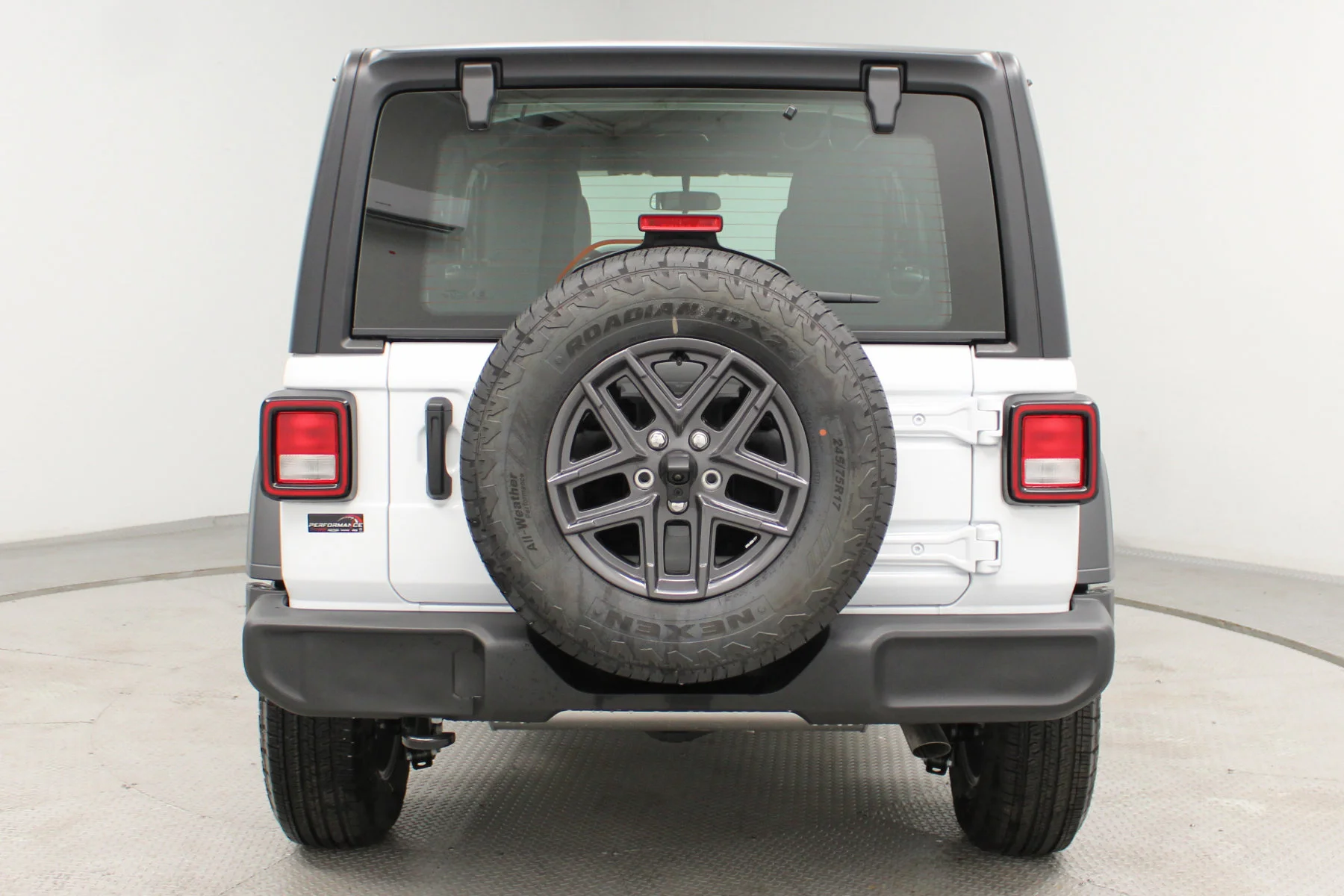 New 2026 Bright White Clear-Coat Exterior Paint Jeep Sport 4 Door 4x4 image 30