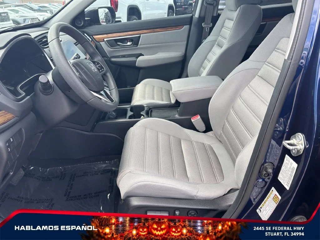 Used 2017 Blue Honda EX image 9