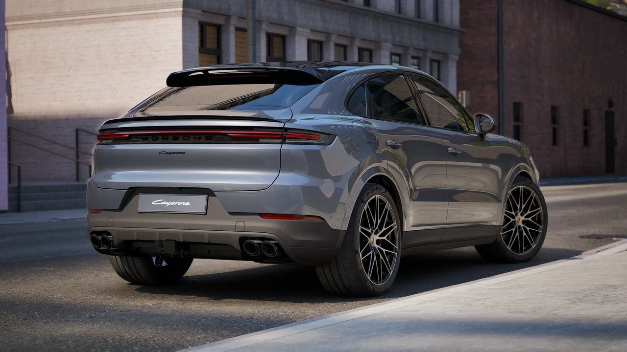 New 2027 Vanadium Grey Metallic Porsche Coupe image 9