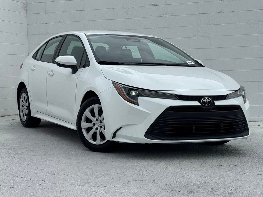 Used 2024 White Toyota LE image 2