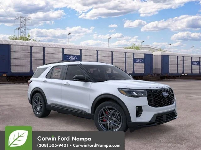 New 2026 White Metallic Ford ST image 1