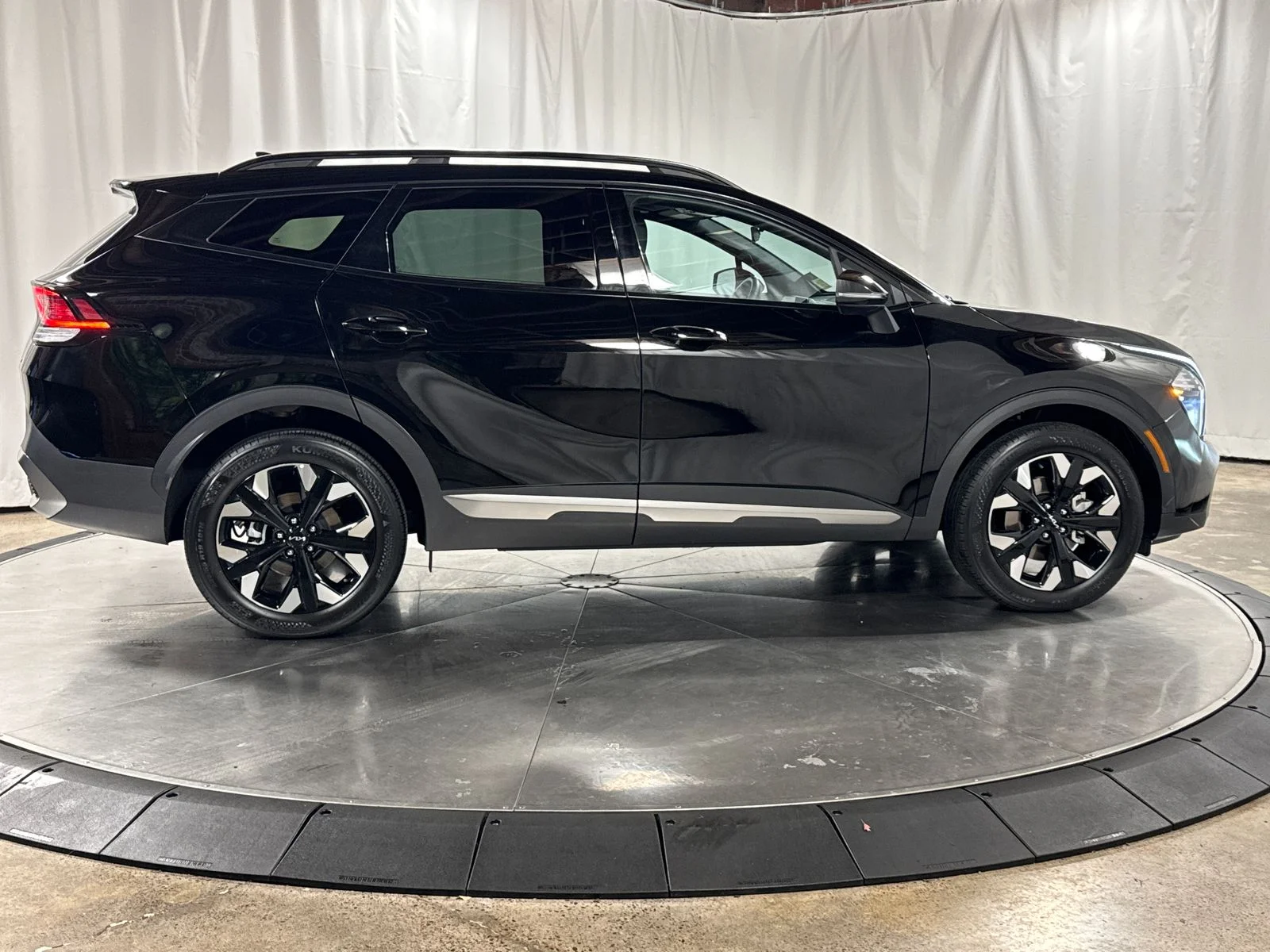 Used 2023 Ebony Black Kia X-Line image 6