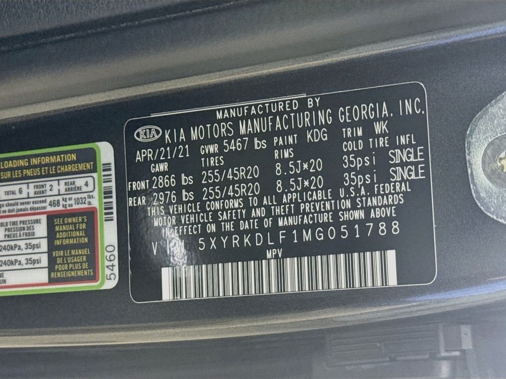 Used 2021 Gravity Grey Kia SX image 31
