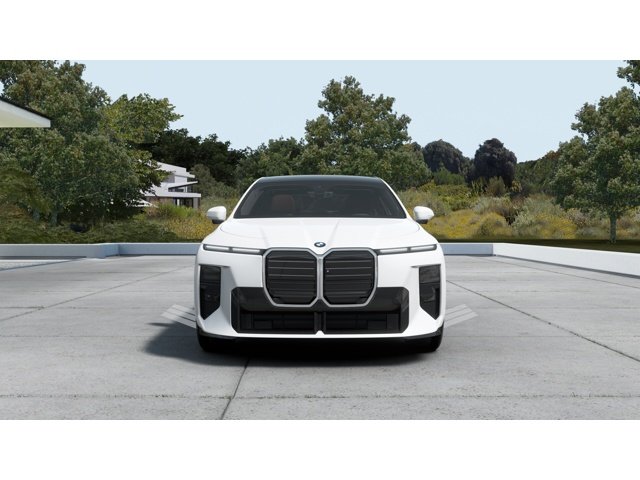 New 2027 Mineral White Metallic BMW i7 image 3
