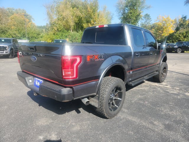 Used 2017 Magnetic Metallic Ford Lariat image 3
