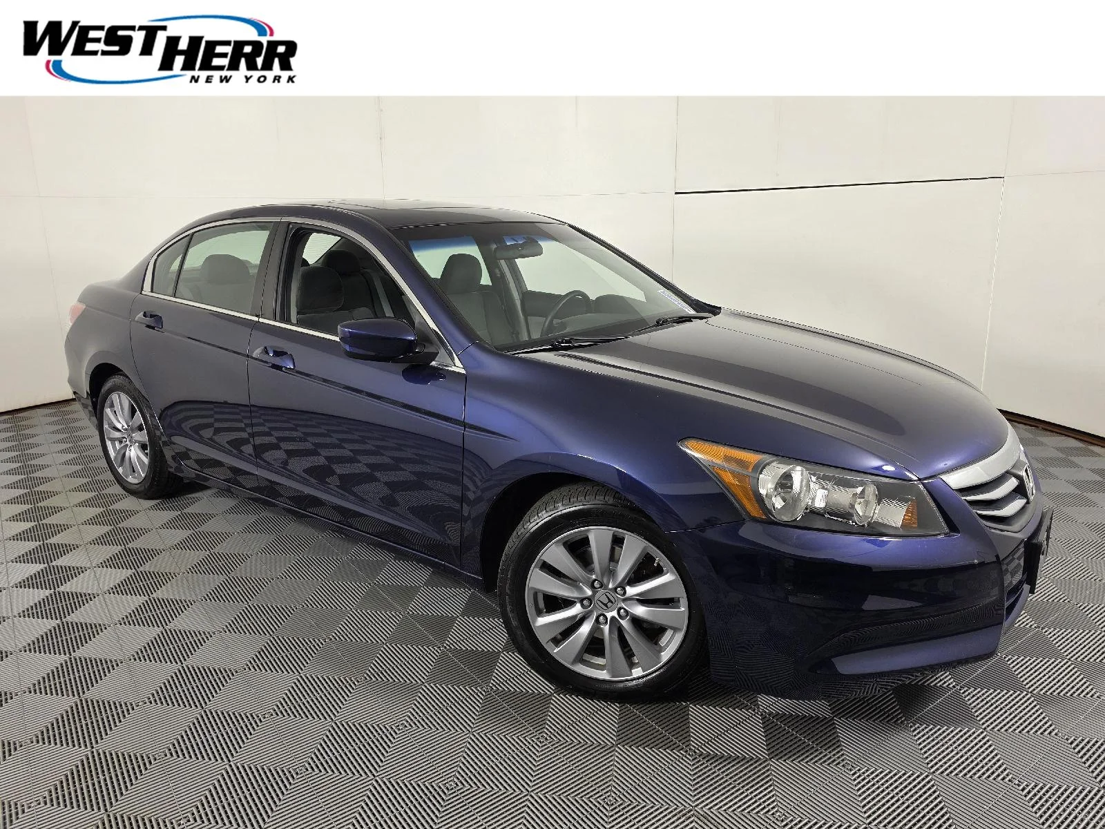 Used 2012 Celestial Blue Metallic Honda EX image 1