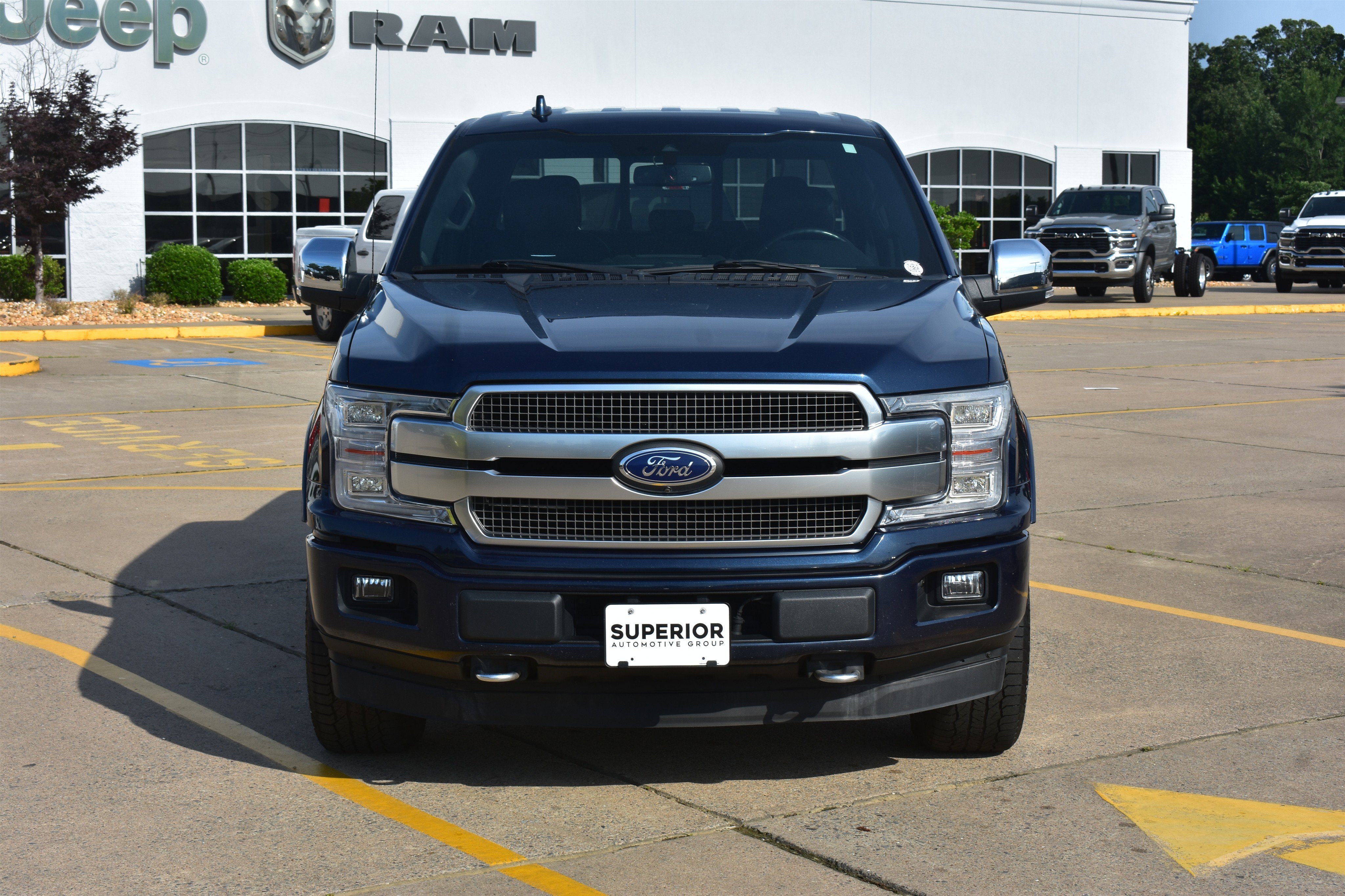 Used 2019 Ford F-150 Platinum with VIN 1FTEW1E4XKFD00974 for sale in Little Rock