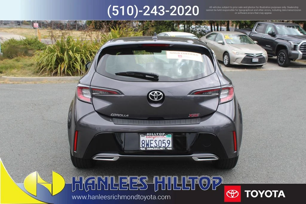 Certified Used 2021 Gray Toyota XSE image 8