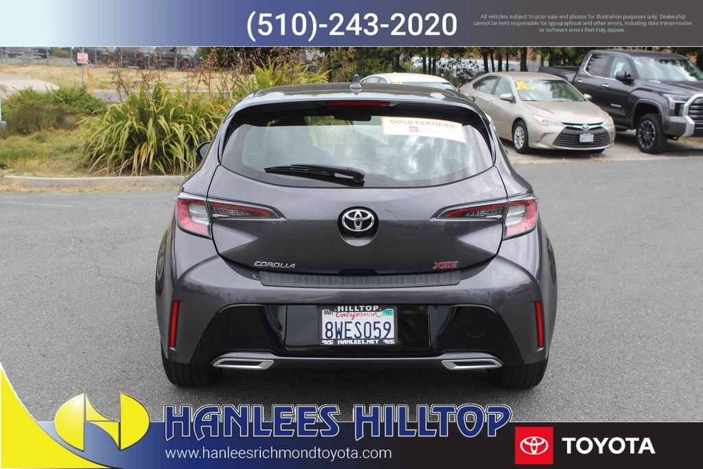Certified Used 2021 Gray Toyota XSE image 8