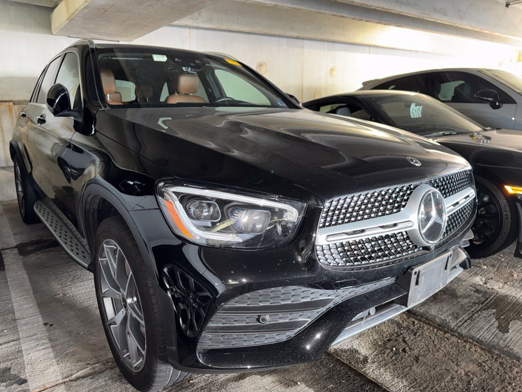 Certified Used 2021 Black Mercedes-Benz GLC 300 image 2