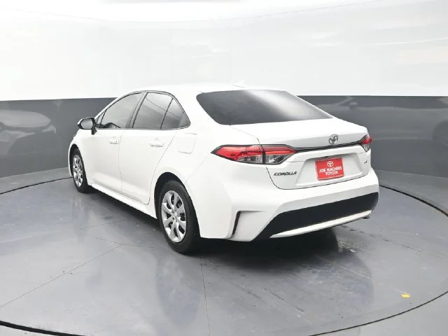 Used 2021 White Toyota LE image 6