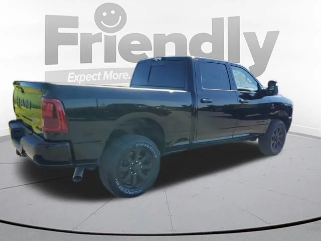 New 2026 Diamond Black Crystal Pearl-Coat Exterior Paint RAM Laramie image 5