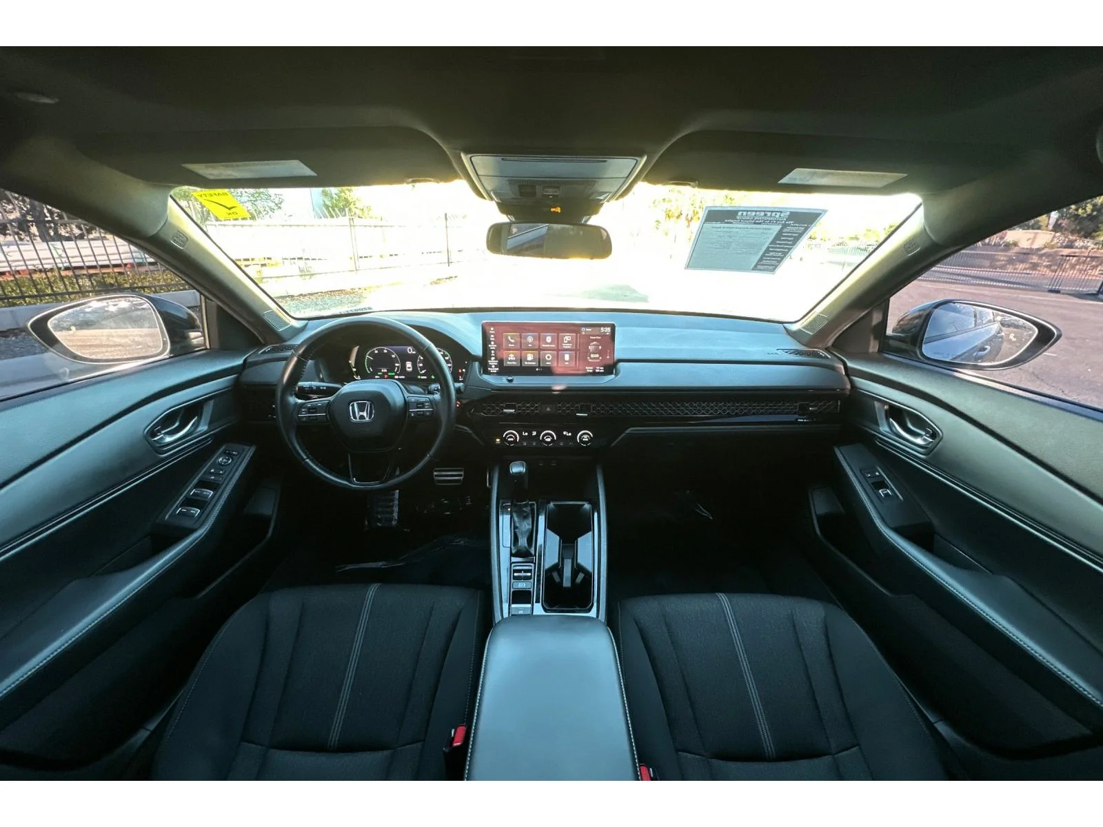 Used 2024 Solar Silver Metallic Honda Sport image 15