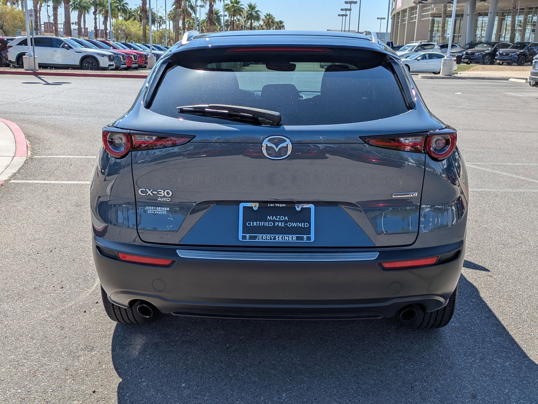 Used 2023 Polymetal Gray Metallic Mazda 2.5 S Carbon Edition image 4