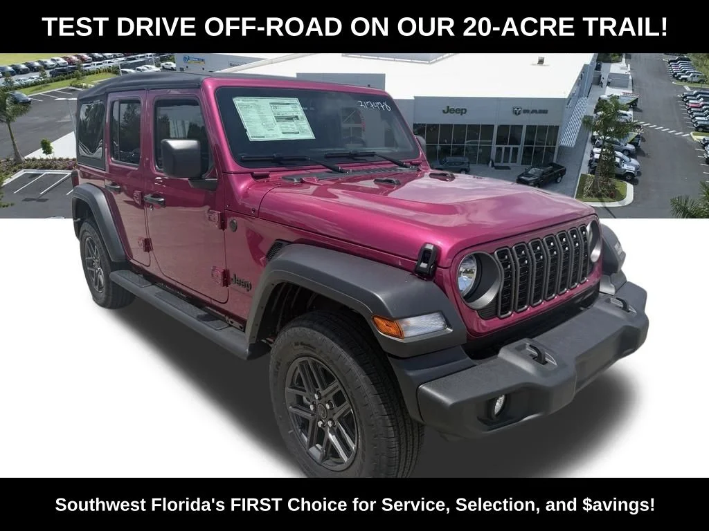New 2026 Tuscadero Pearlcoat Jeep Sport image 2