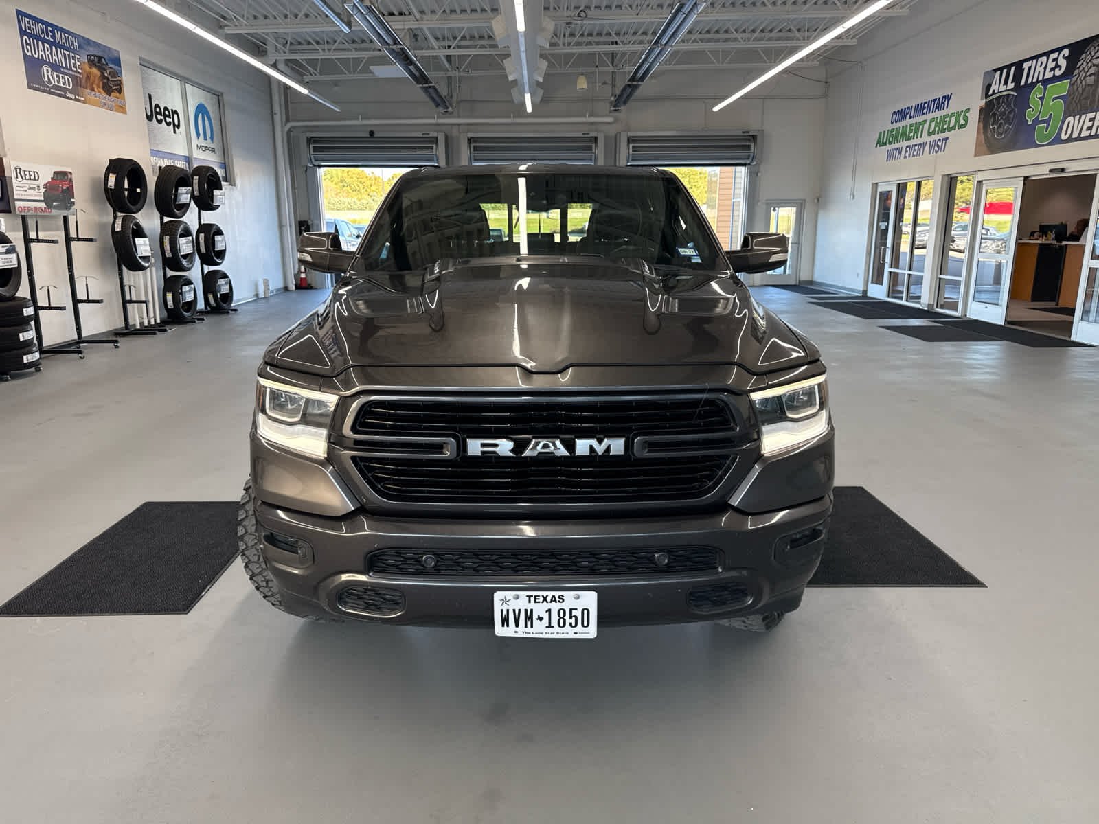Used 2019 RAM Ram 1500 Pickup Laramie with VIN 1C6RREJT9KN792438 for sale in Kansas City