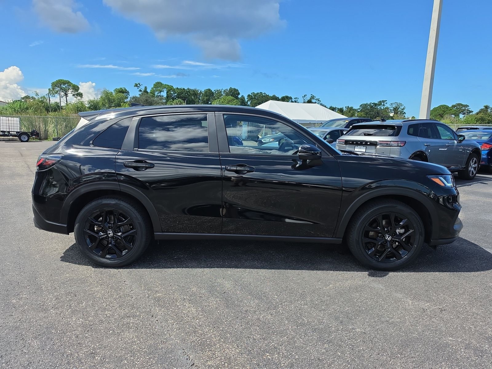 Certified Used 2024 Crystal Black Pearl Honda Sport image 3