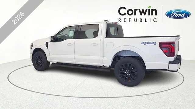 New 2026 Star White Metallic Tri-Coat Ford Lariat® image 5