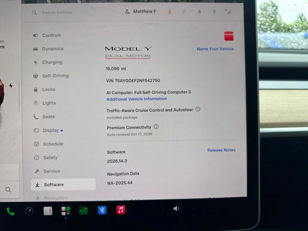 Used 2022 Red Tesla Performance image 4