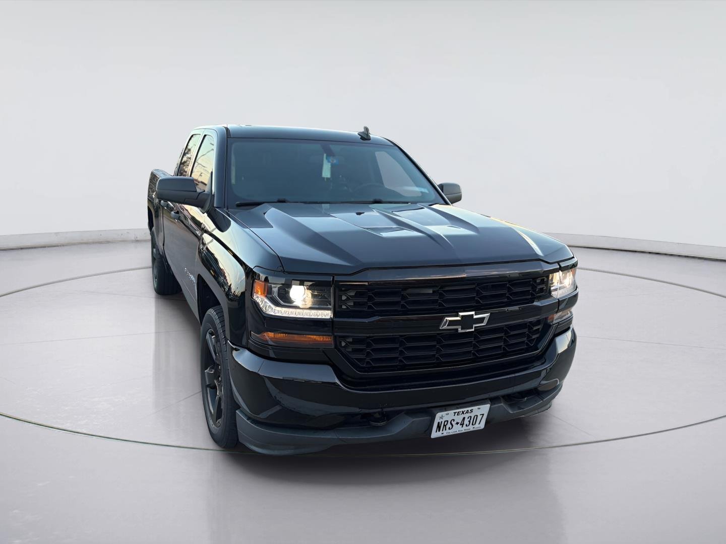 Used 2017 Black Chevrolet Work Truck image 1