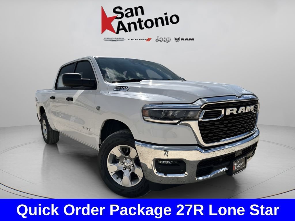 New 2026 Bright White Clear-Coat Exterior Paint RAM Big Horn/Lone Star image 2
